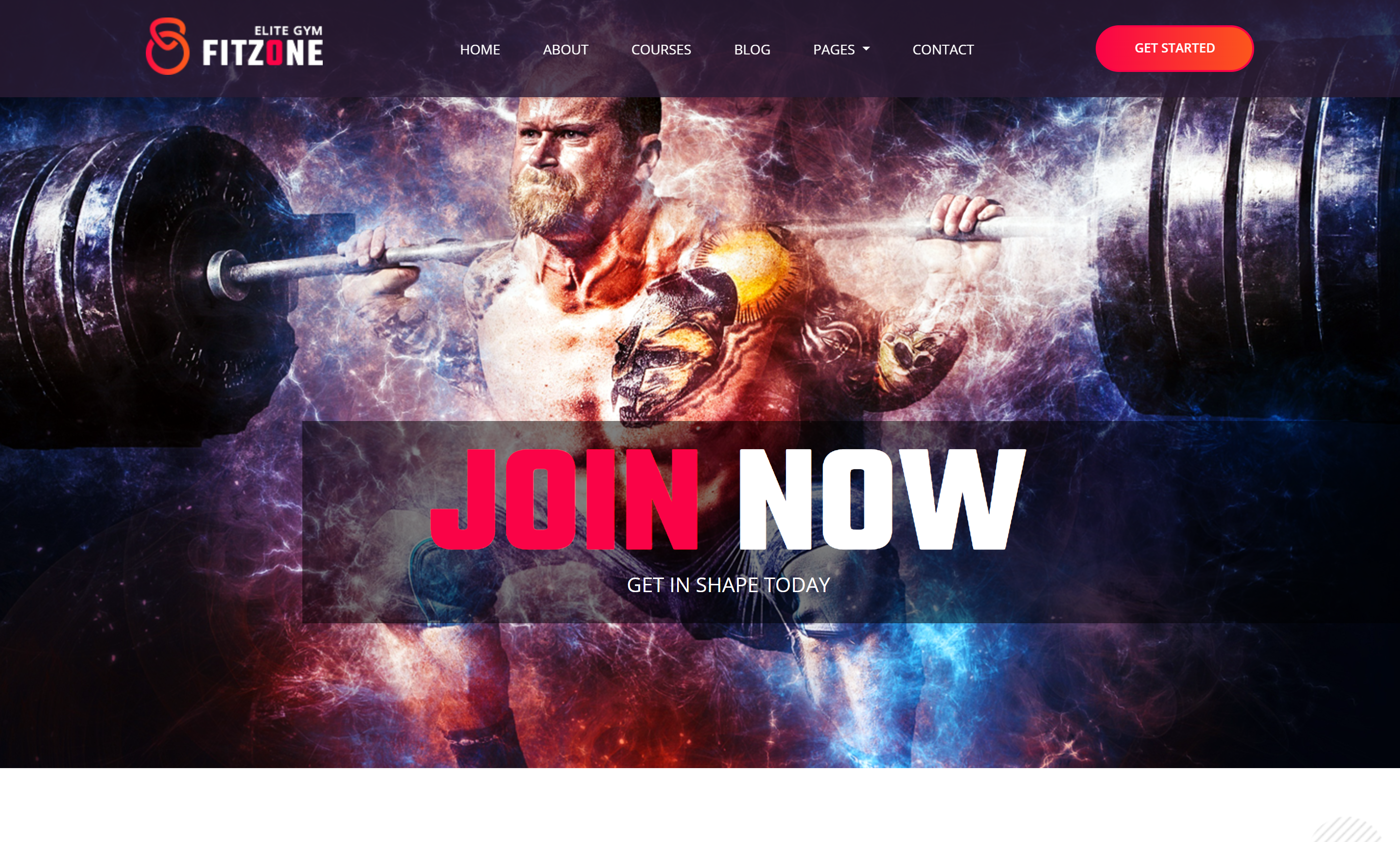GYM Website